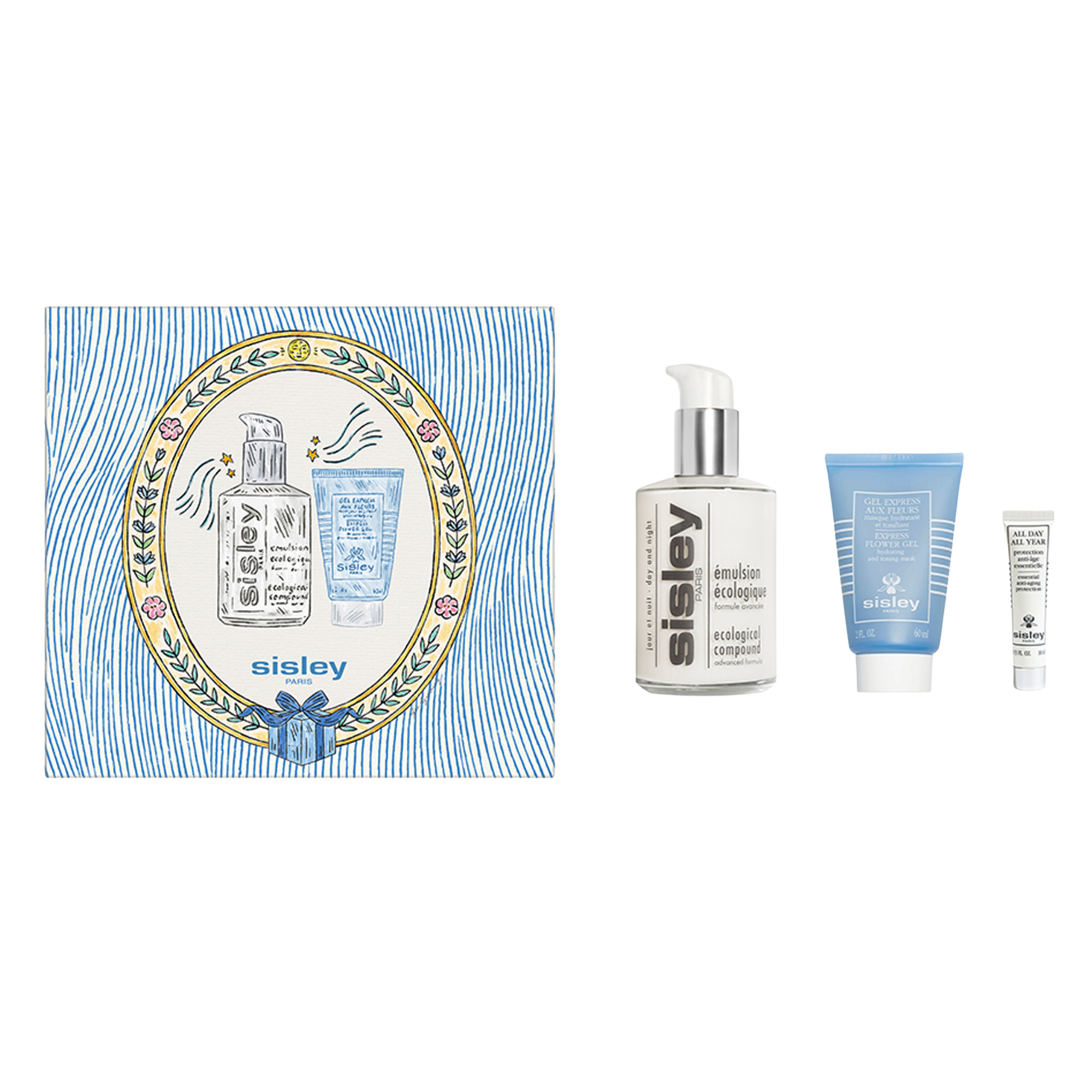 SISLEY ECOLOGICAL EMULSION CASE 3 pcs