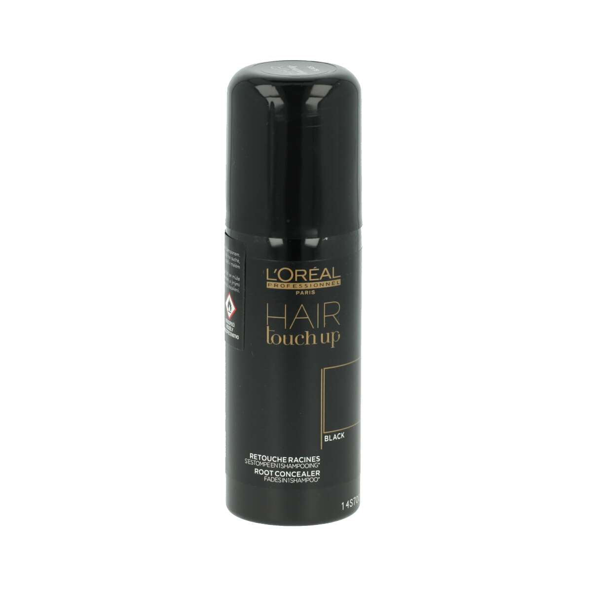 L'ORÉAL PROFESSIONNEL PARIS HAIR TOUCH UP root concealer #black 75 ml