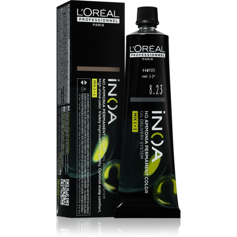 L'ORÉAL PROFESSIONNEL PARIS INOA no ammonia permanent color #8.23 60 gr