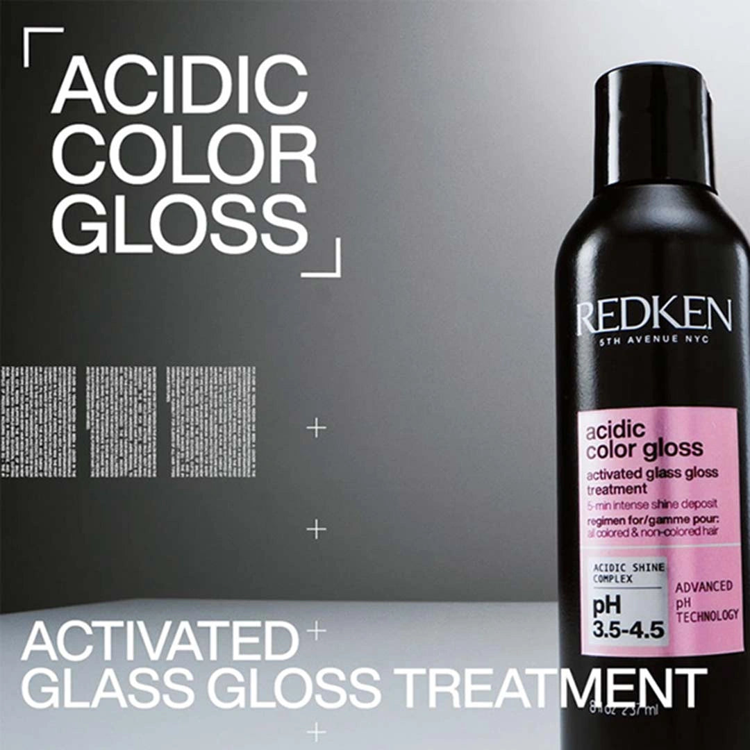 REDKEN ACIDIC COLOR GLOSS sulfate-free shampoo enhances the shine of your color 500 ml
