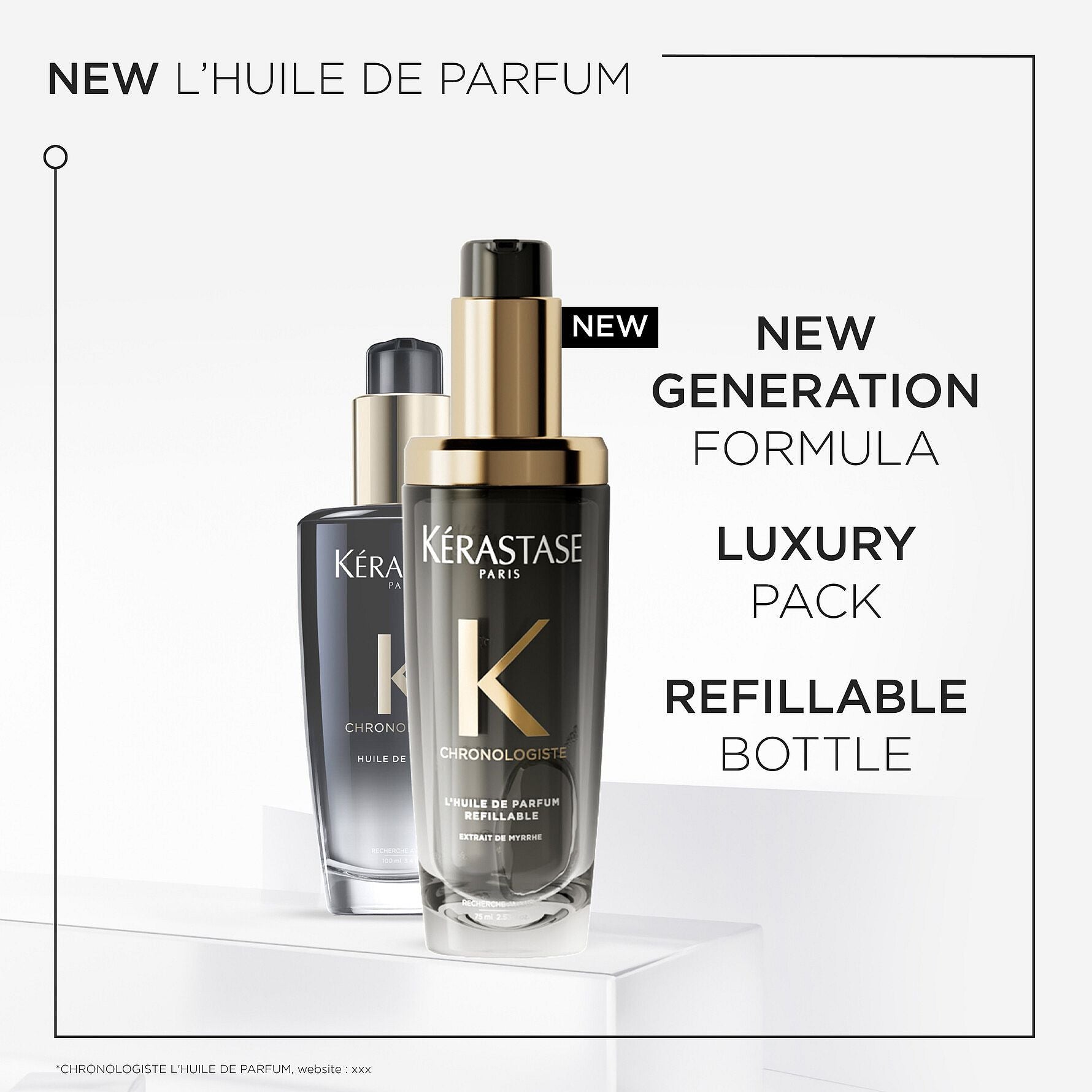 KERASTASE CHRONOLOGISTE l'huile de parfum refill 75 ml