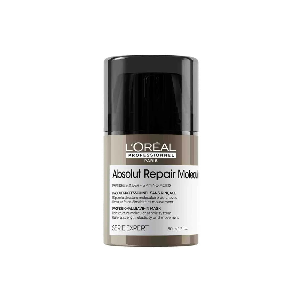 L'ORÉAL PROFESSIONNEL PARIS ABSOLUT REPAIR MOLECULAR professional leave-in repair mask for damaged hair 50 ml