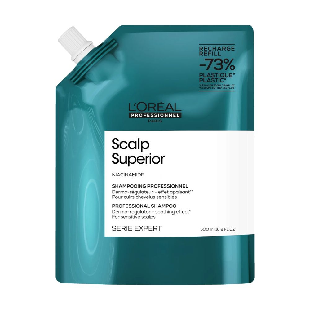 L'ORÉAL PROFESSIONNEL PARIS SCALP ADVANCED sensitive scalp shampoo refill 500 ml