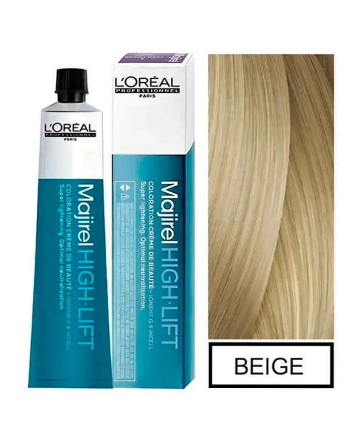 L'ORÉAL PROFESSIONNEL PARIS MAJIREL HIGH-LIFT permanent #Beige 60 ml