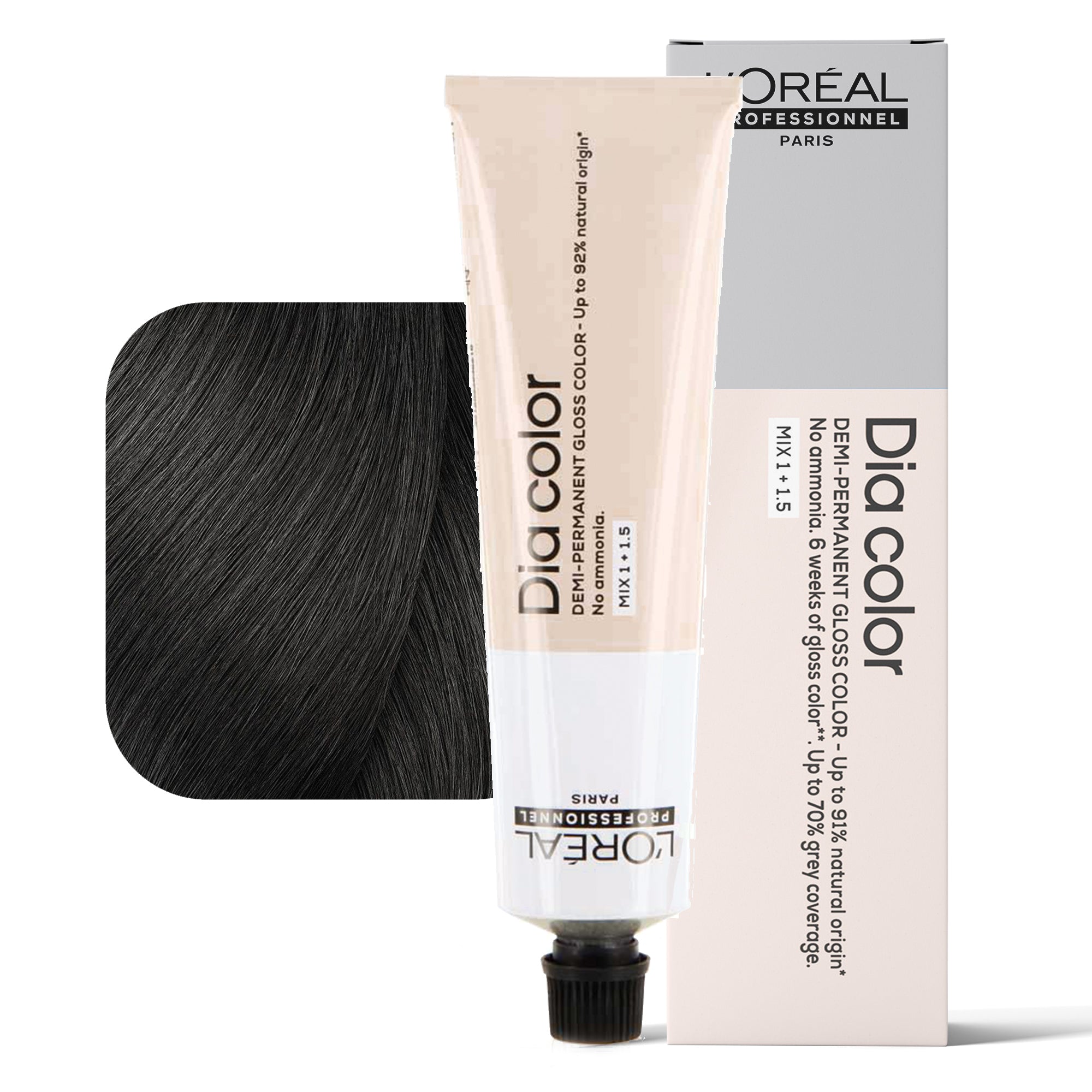 L'ORÉAL PROFESSIONNEL PARIS DIA COLOR demi-permanent coloration without ammonia #4 60 ml