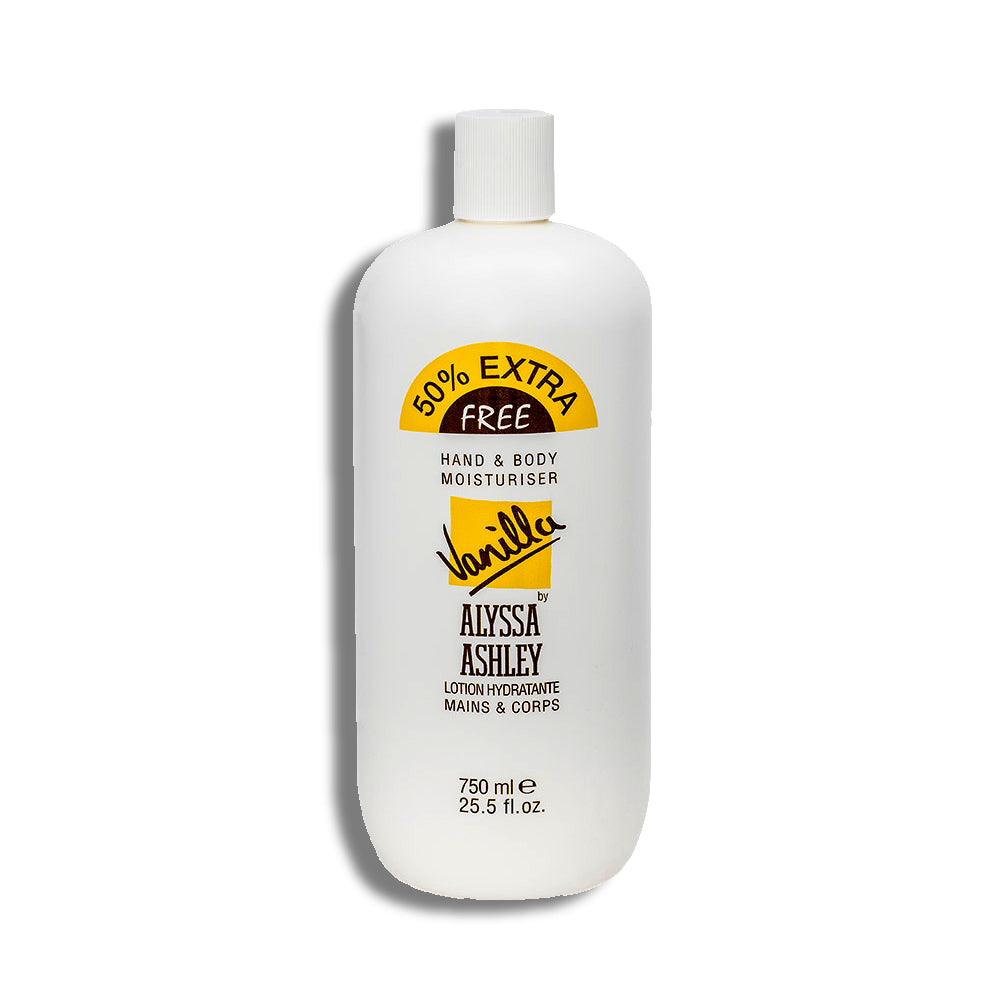 ALYSSA ASHLEY VANILLA hand and body moisturiser 750 ml