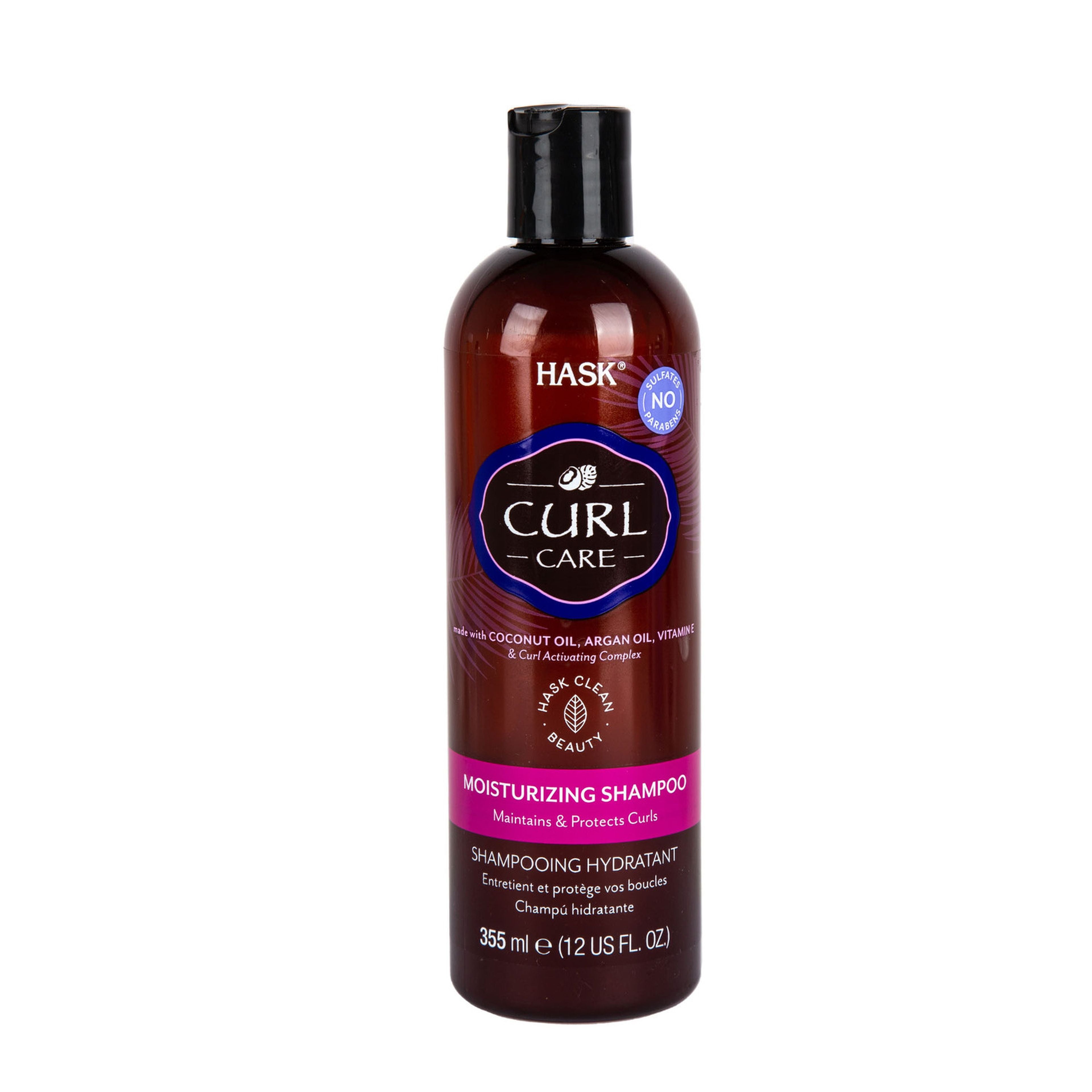 HASK CURL CARE moisturizing shampoo 355 ml
