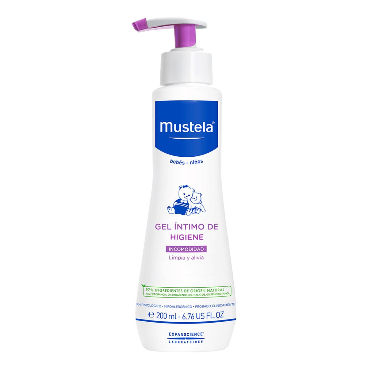 MUSTELA BABY-CHILD intimate hygiene gel 200 ml