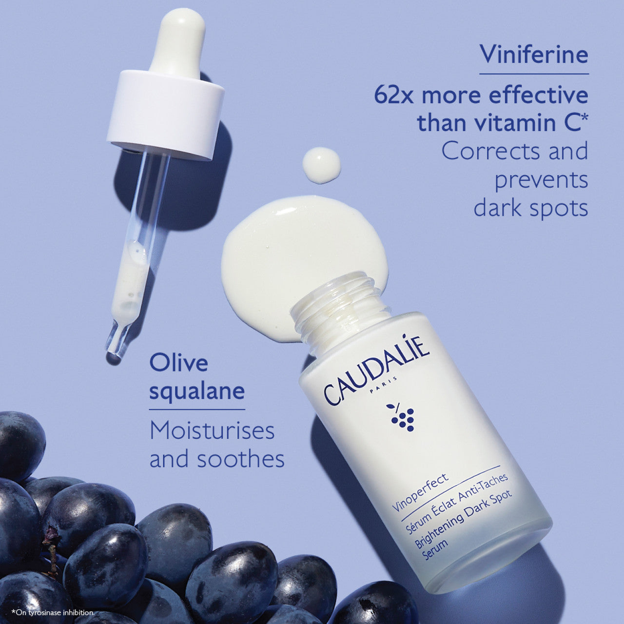 CAUDALIE VINOPERFECT anti-spot glow serum 50 ml