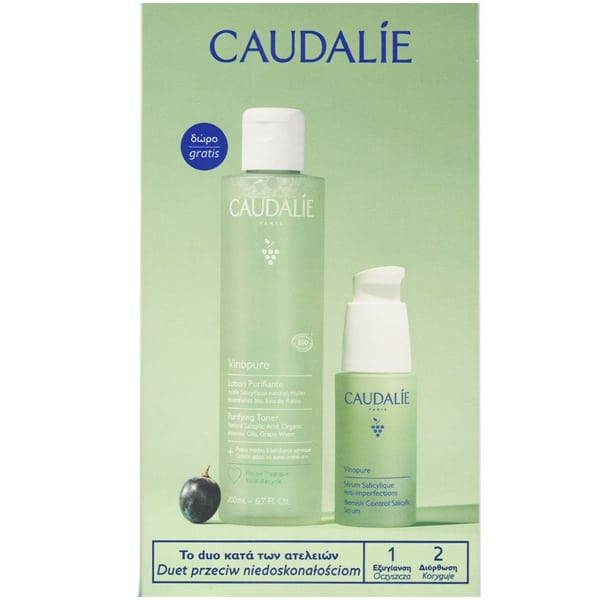 CAUDALIE VINOPURE DUO ANTI-BLEMISH CASE 2 pcs