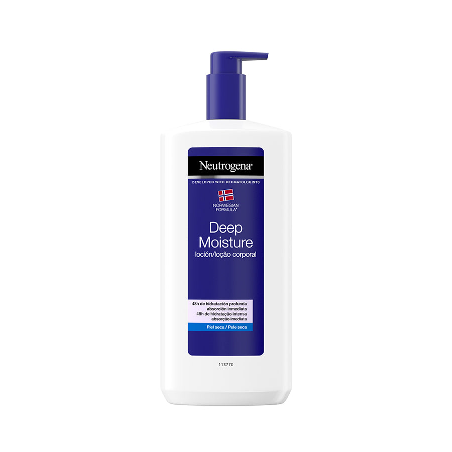 NEUTROGENA DEEP MOISTURIZING dry skin lotion 750 ml