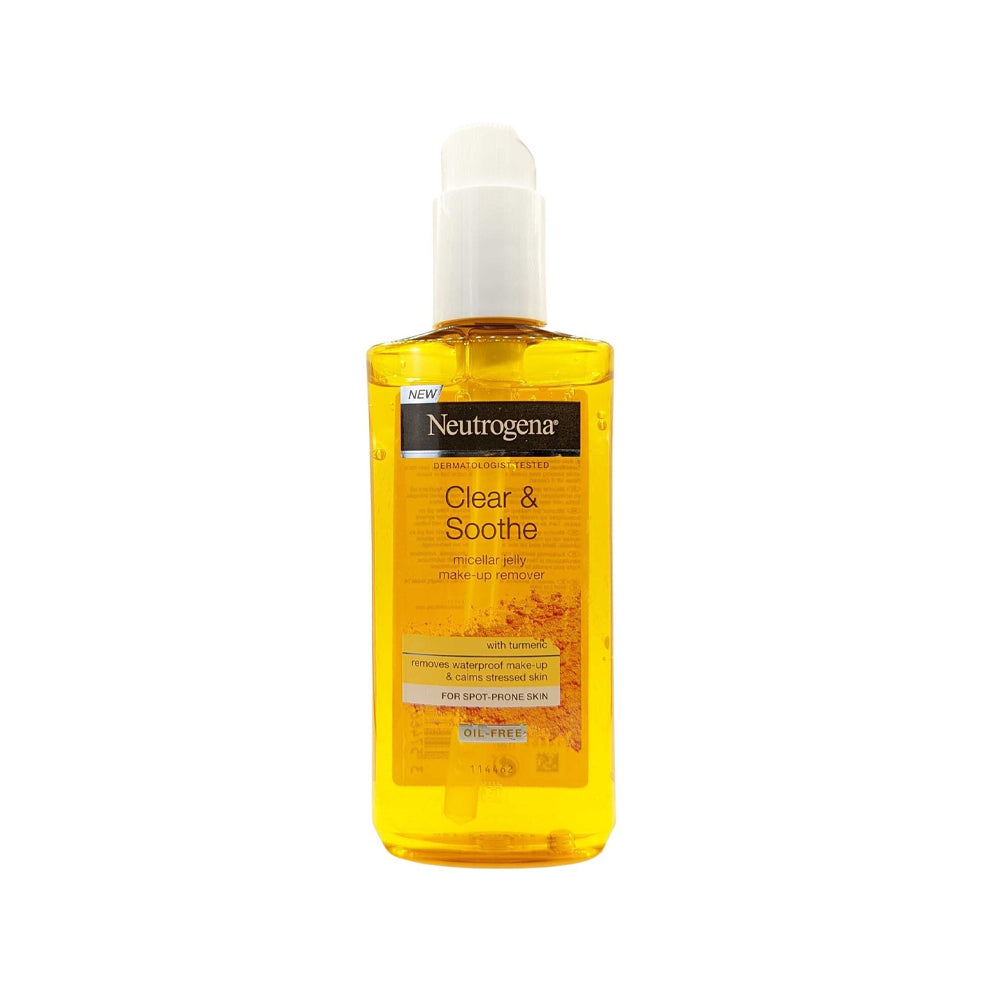 NEUTROGENA CLEAR &amp; SOOTHE soothing micellar gel makeup 200 ml