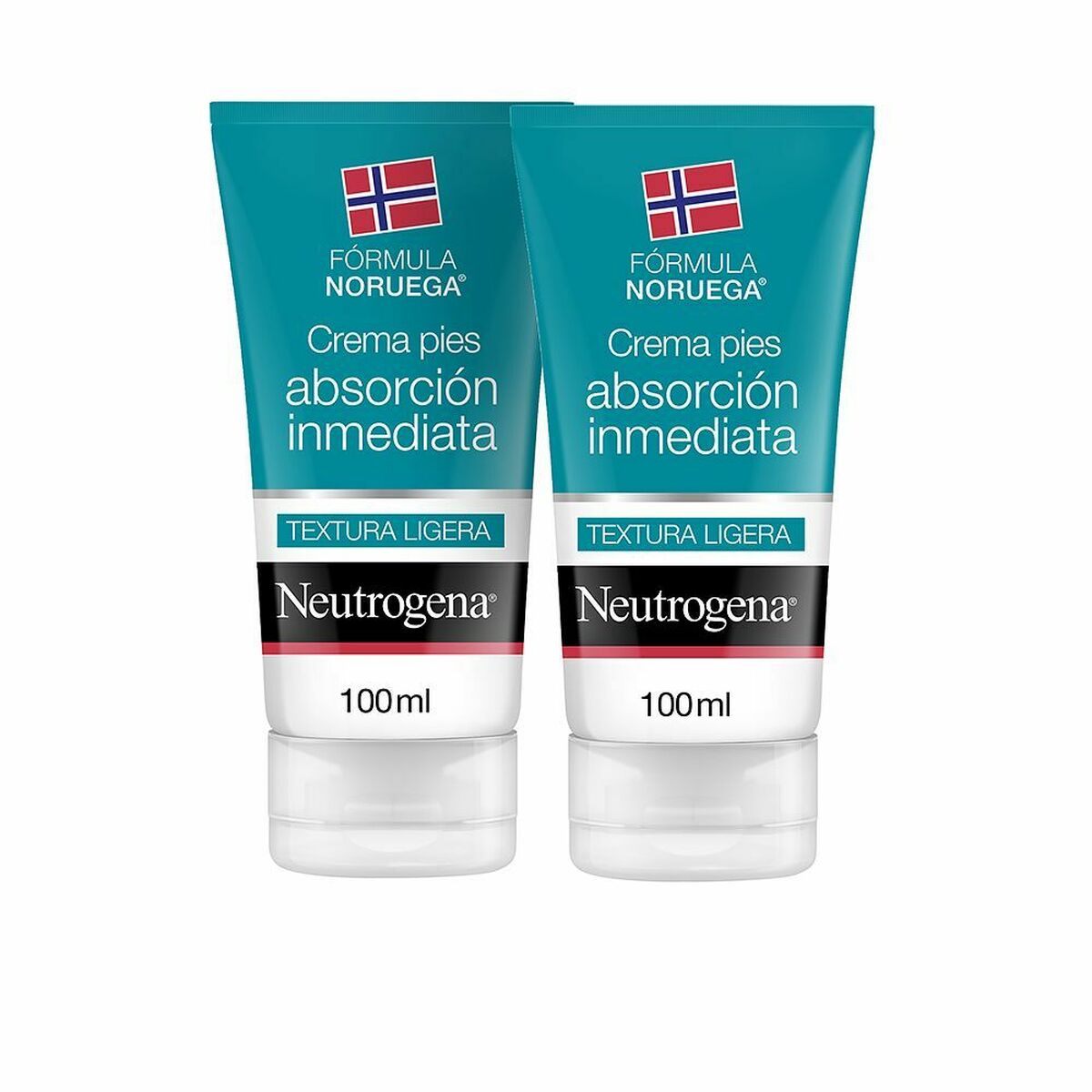 NEUTROGENA IMMEDIATE ABSORPTION FOOT CREAM batch 2 x 100 ml