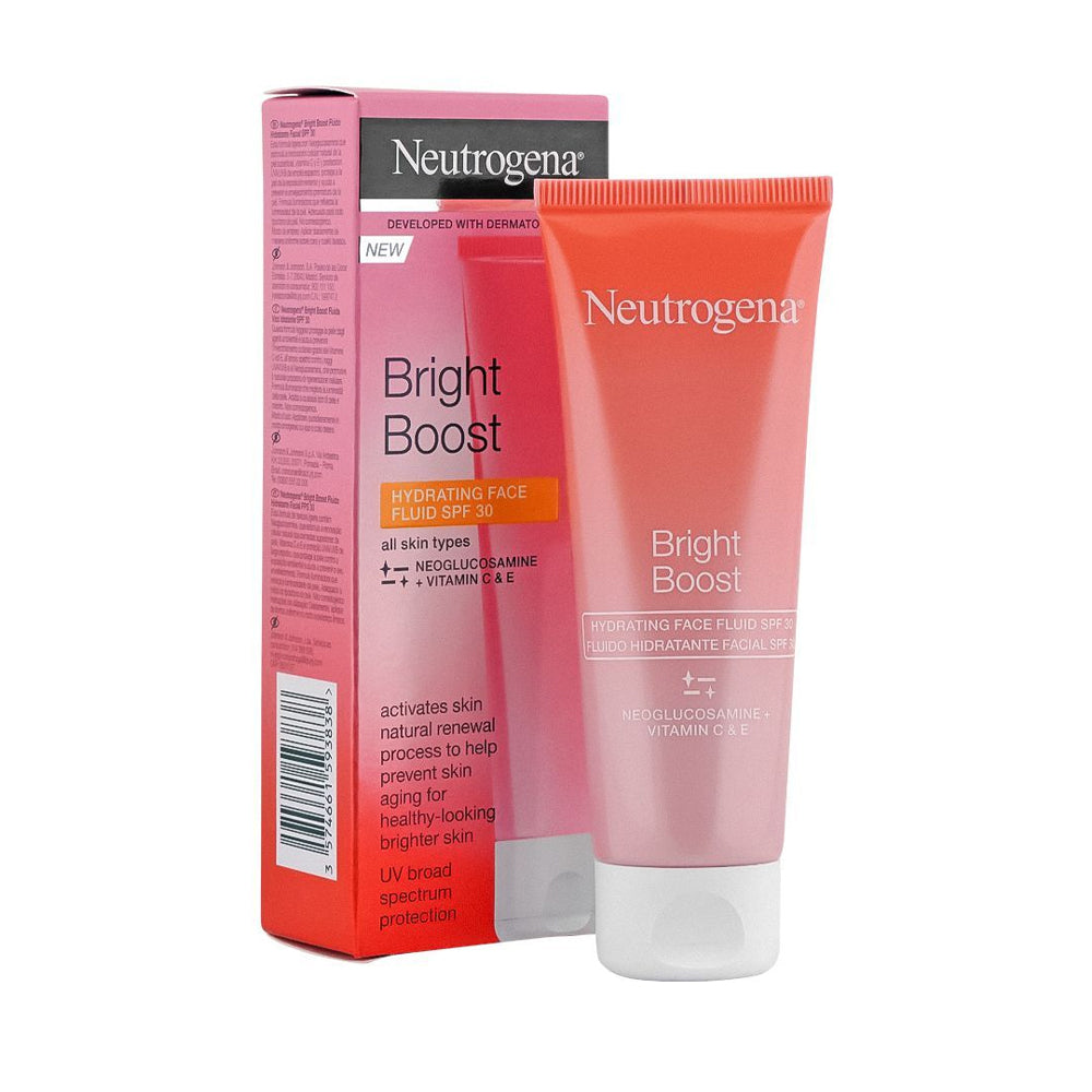 NEUTROGENA BRIGHT BOOST moisturizing facial fluid SPF30 50 ml