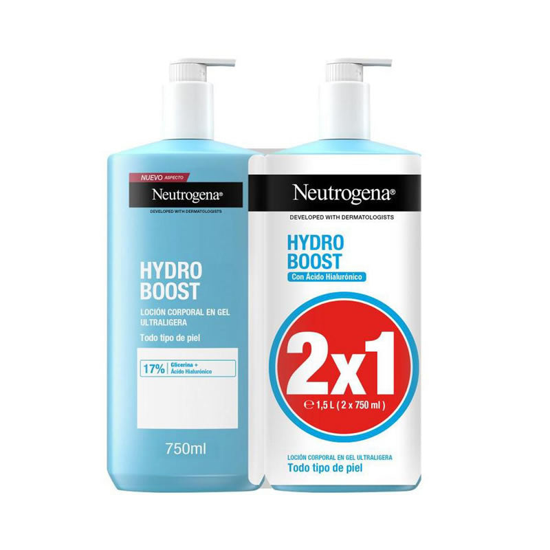 NEUTROGENA HYDRO BOOST body gel lotion pack 2 x 750 ml