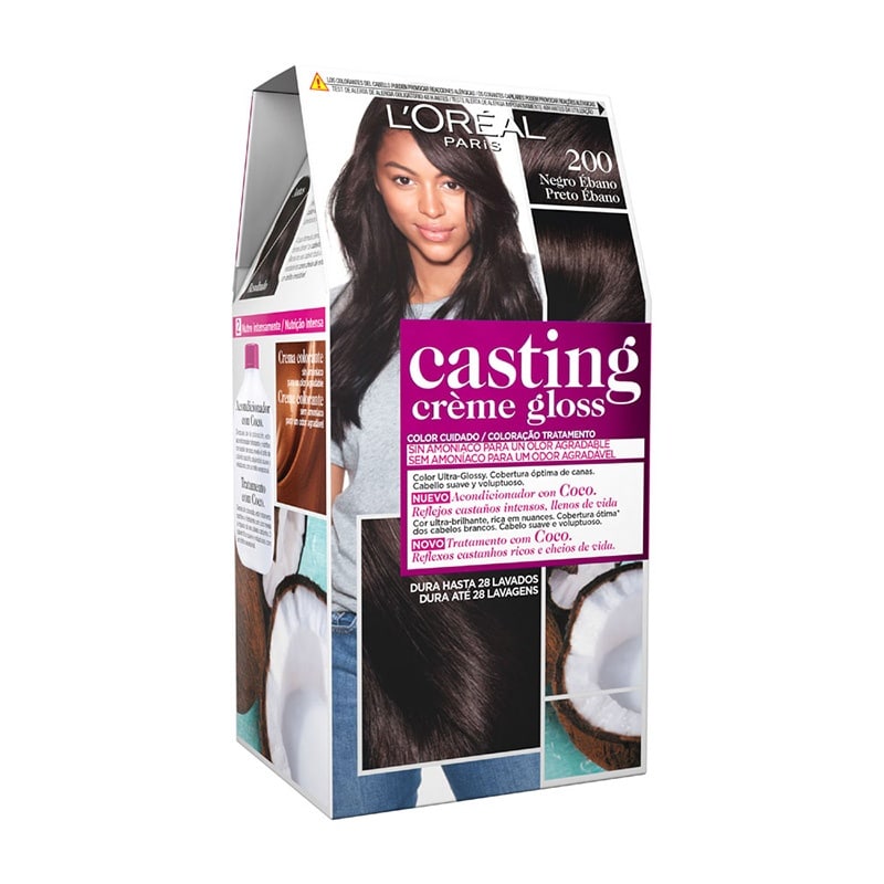 L'ORÉAL PARIS CASTING CREME GLOSS #200-ebony black