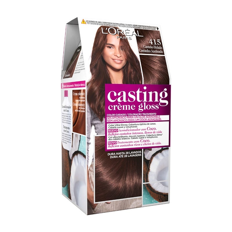 L'ORÉAL PARIS CASTING CREME GLOSS #415 - Iced Brown