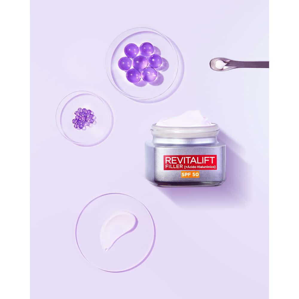 L'ORÉAL PARIS REVITALIFT FILLER ácido hialurónico crema día SPF50 50 ml