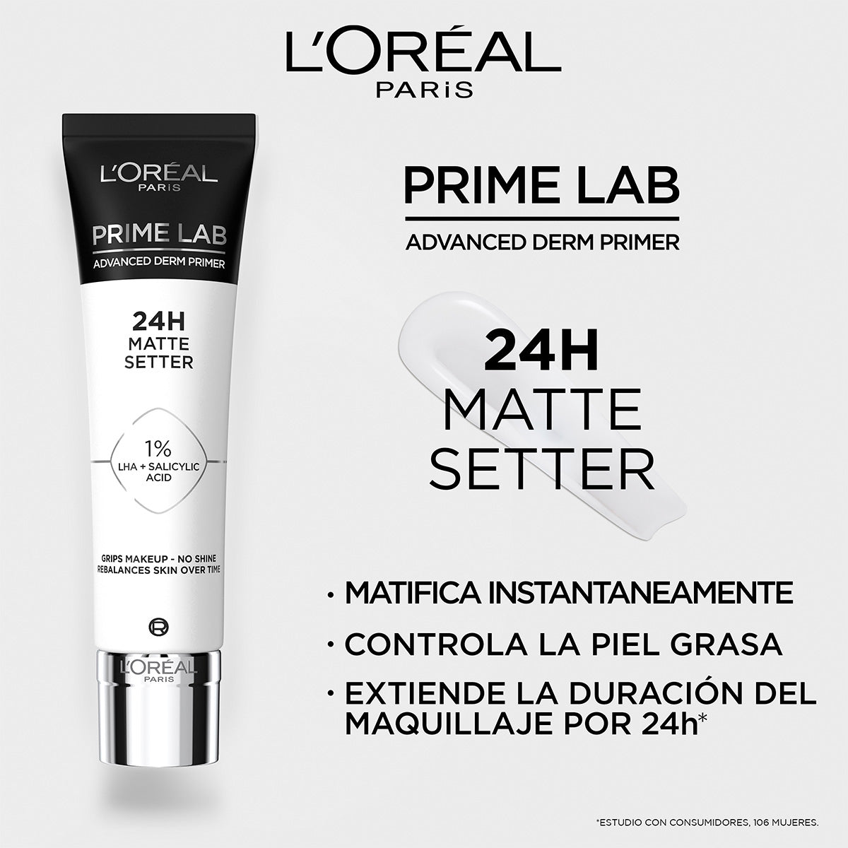 L'ORÉAL PARIS PRIME LAB 24H matte setter 30 ml
