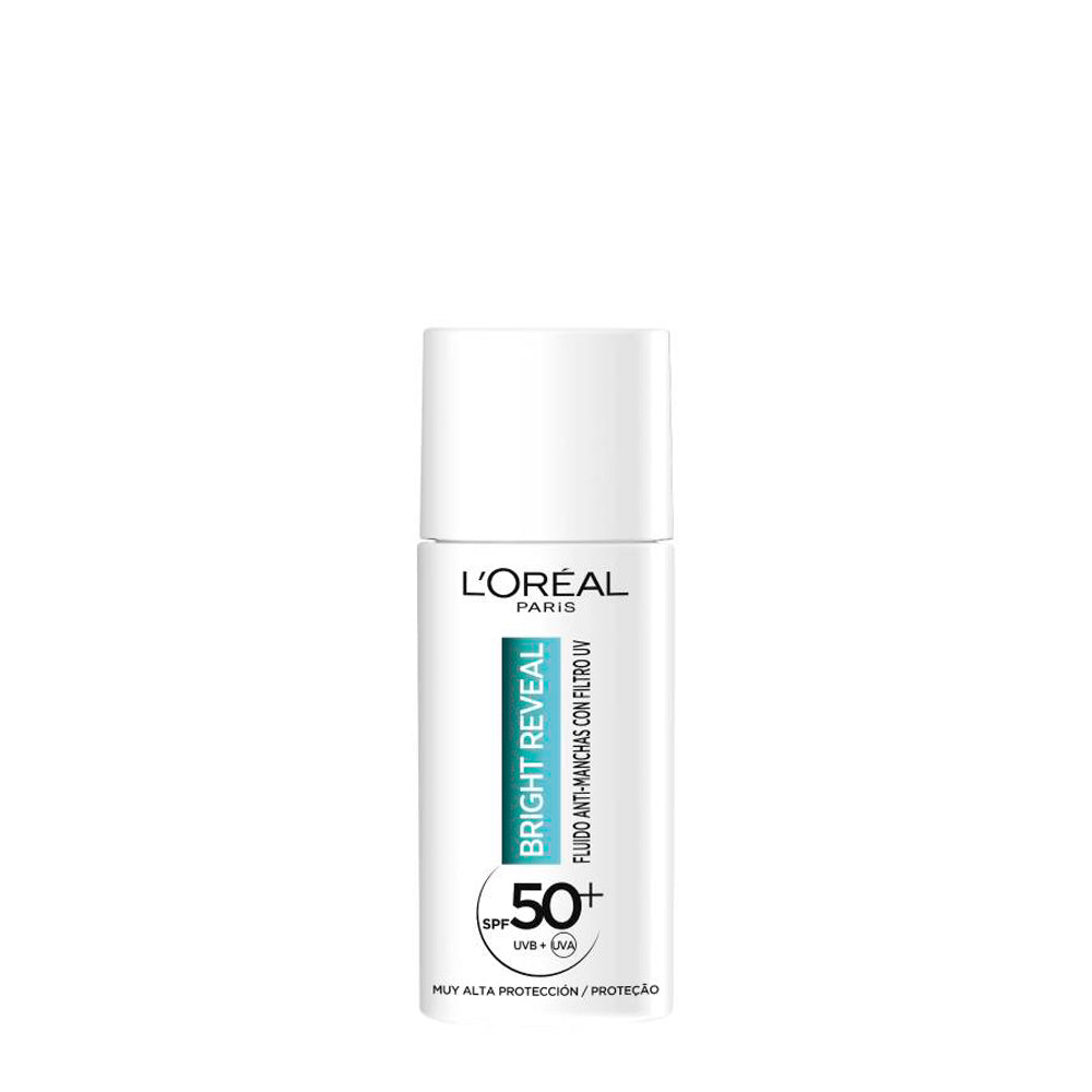 L'ORÉAL PARIS BRIGHT REVEAL NIACINAMIDA anti-spot fluid SPF50+ 50 ml