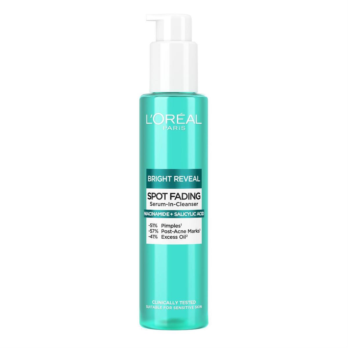 L'ORÉAL PARIS BRIGHT REVEAL NIACINAMIDE serum cleanser 150 ml