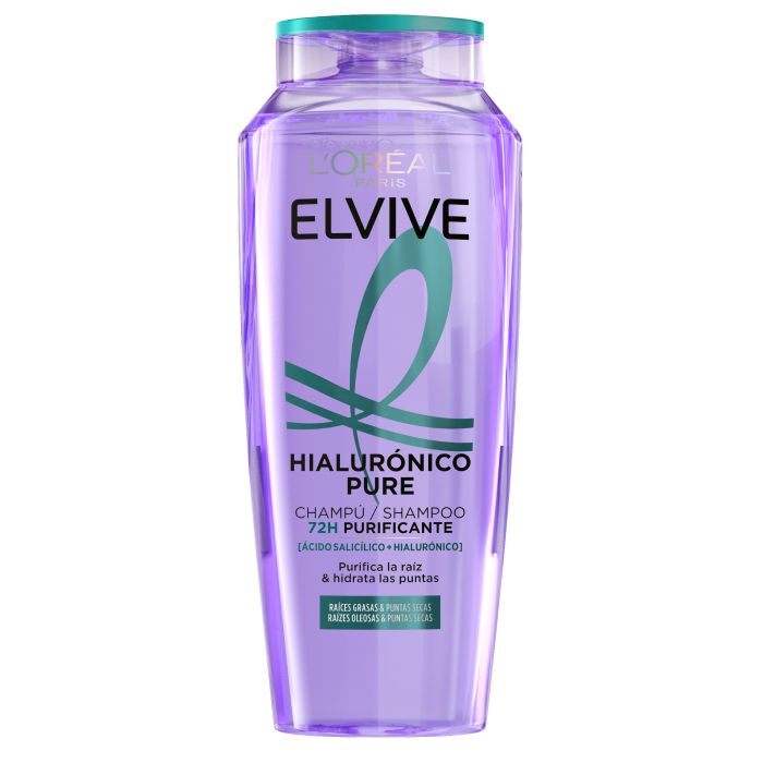 L'ORÉAL PARIS ELVIVE HYALURONIC PURE shampoo 380 ml