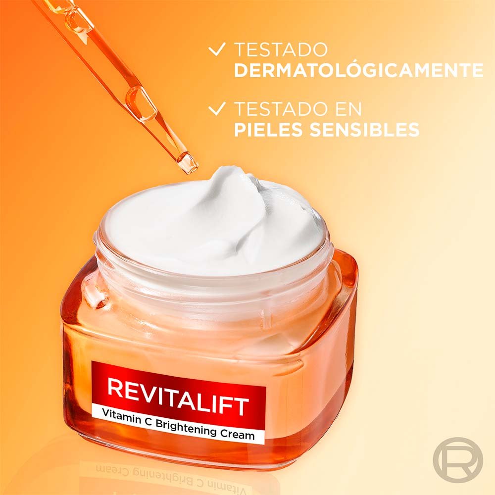 L'ORÉAL PARIS REVITALIFT crema iluminadora y alisadora de poros 50 ml