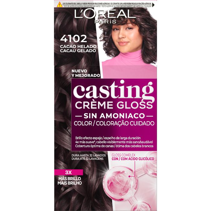 L'ORÉAL PARIS CASTING CREME GLOSS #4102-Iced Cocoa 180 ml