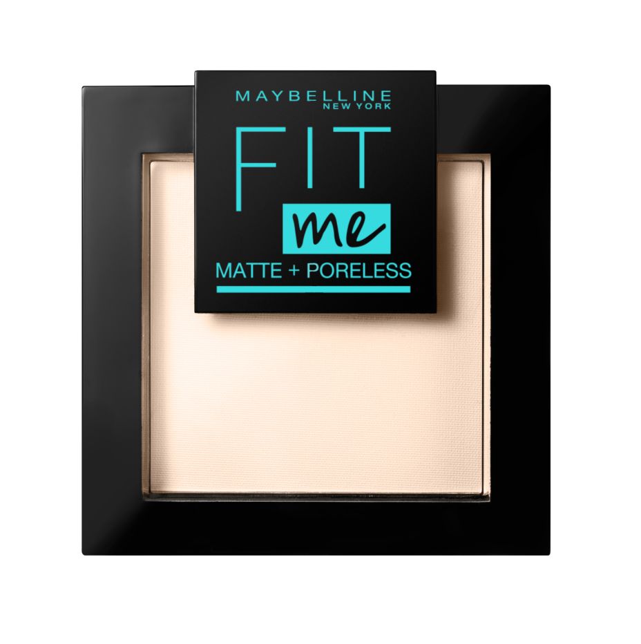 MAYBELLINE FIT ME MATTE+PORELESS powder #105-natural 8.5 gr