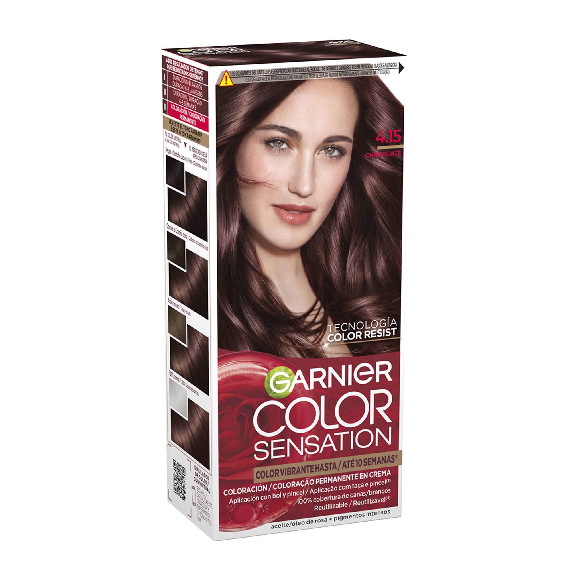 GARNIER COLOR SENSATION #4.15-chocolate 110 gr