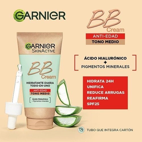 GARNIER SKIN NATURALS BB CREAM anti-aging #medium