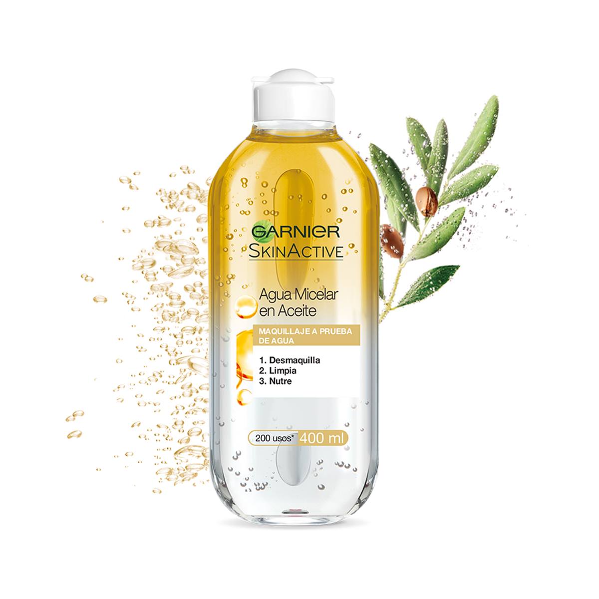 GARNIER SKINACTIVE Micellar Oil-In-Water Waterproof 400 ml