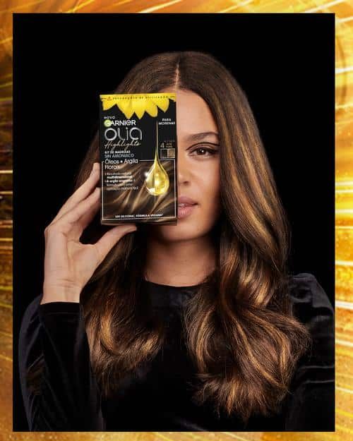 GARNIER OLIA highlights #brunette 3 u