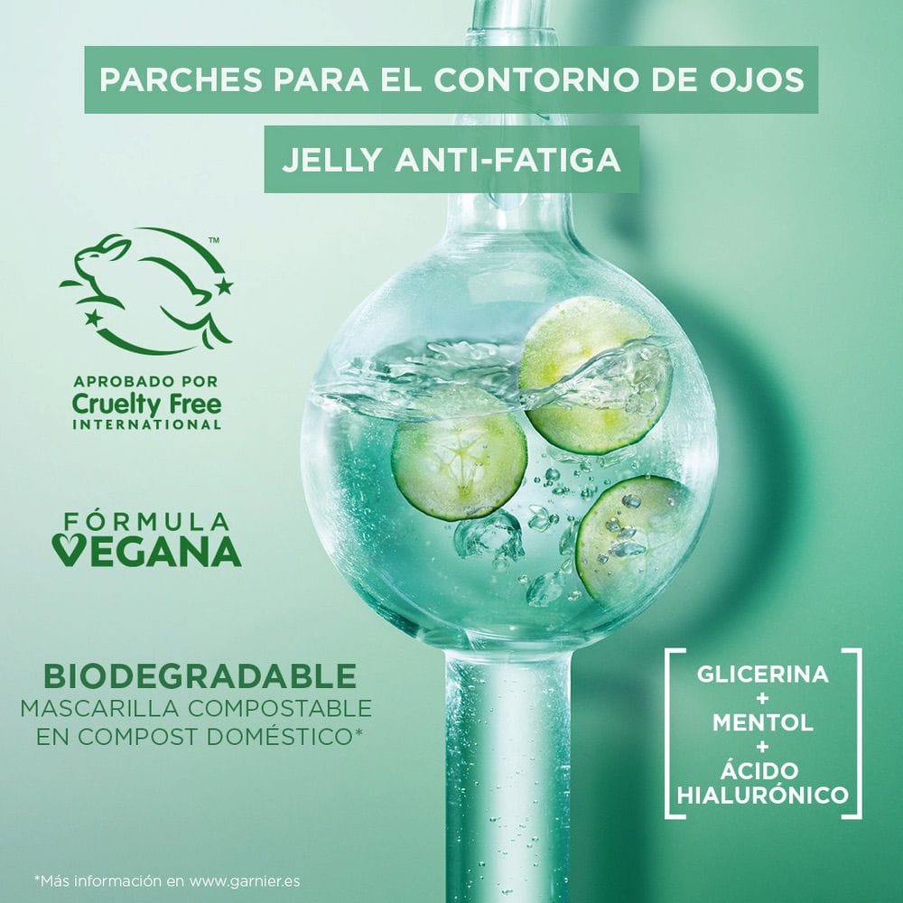 GARNIER SKINACTIVE Hyaluronic CryoJelly Anti-Fatigue Mask for Tired Eyes and Ice Effect 5g