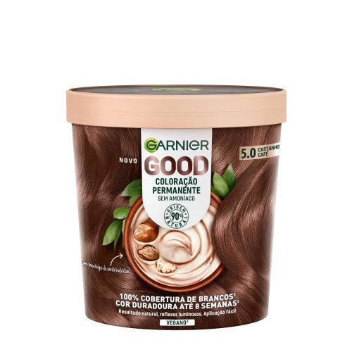 GARNIER GOOD permanent color #5.0 brown coffee 217 ml