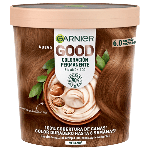 GARNIER GOOD permanent color #6.0 mochaccino chestnut 217 ml