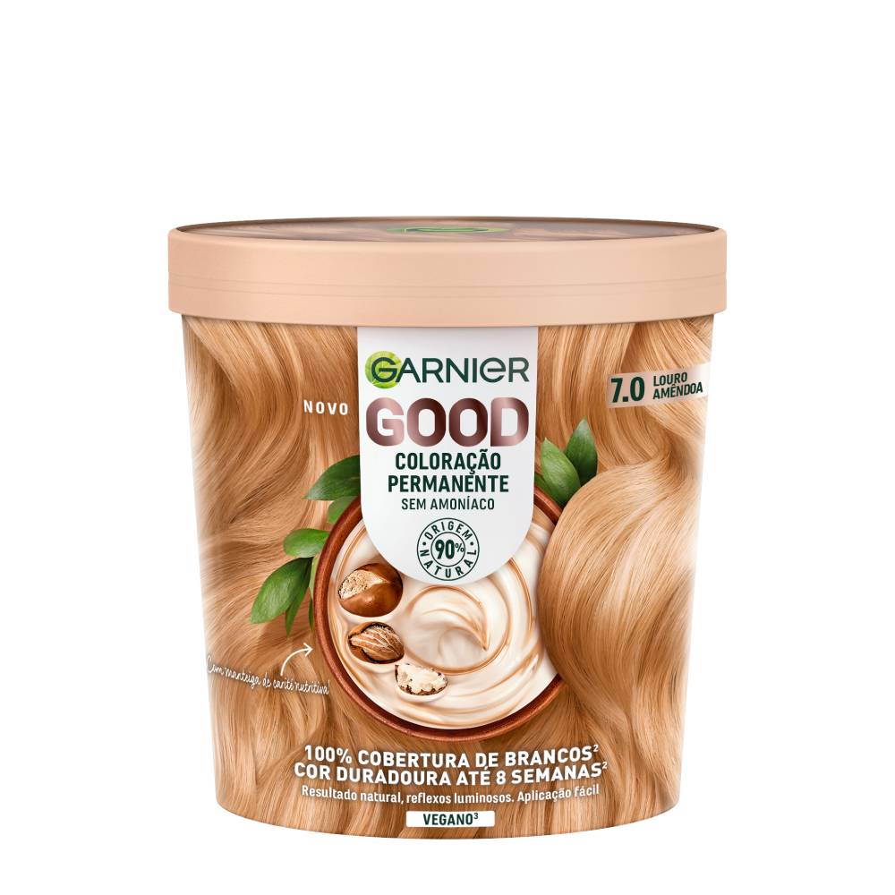 GARNIER GOOD permanent color #7.0 almond blonde 217 ml