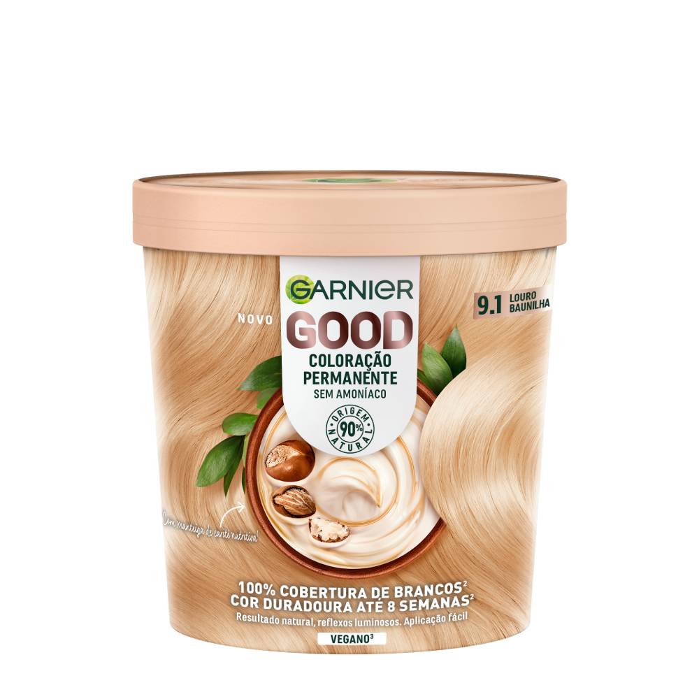 GARNIER GOOD permanent color #9.1 vanilla blonde 217 ml