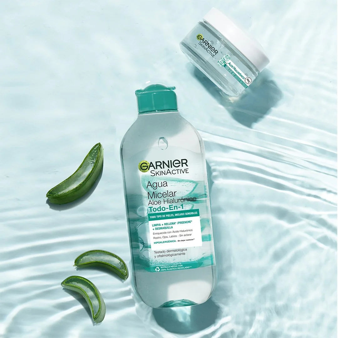 GARNIER SKINACTIVE Micellar Water Aloe Hyaluronic Acid All-in-1 All Skin Types 400 ml
