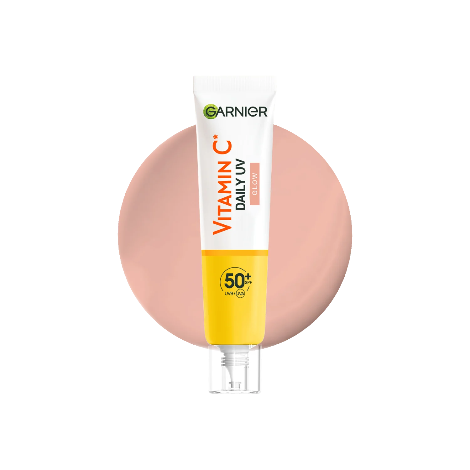 GARNIER VITAMIN C anti-uv daily SPF50+ #glow 40 ml