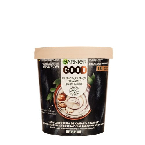 GARNIER GOOD permanent color #1.10-black 217 ml