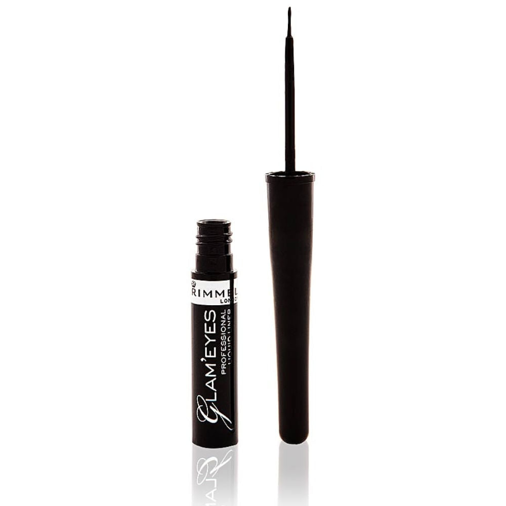 RIMMEL LONDON GLAM'EYES PROFESSIONAL liquid eye liner #001 -black