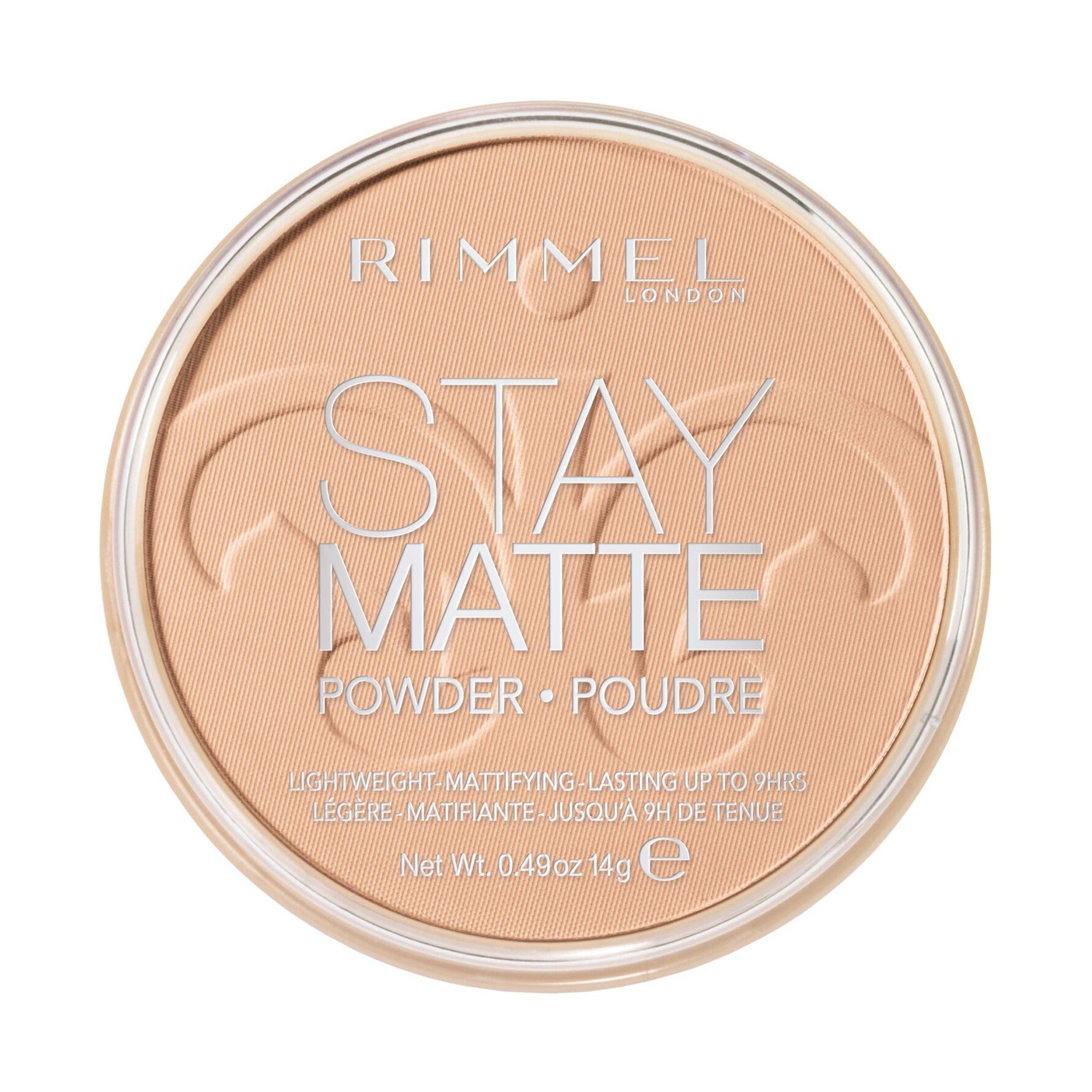 RIMMEL LONDON STAY MATTE pressed powder #005-silky beige