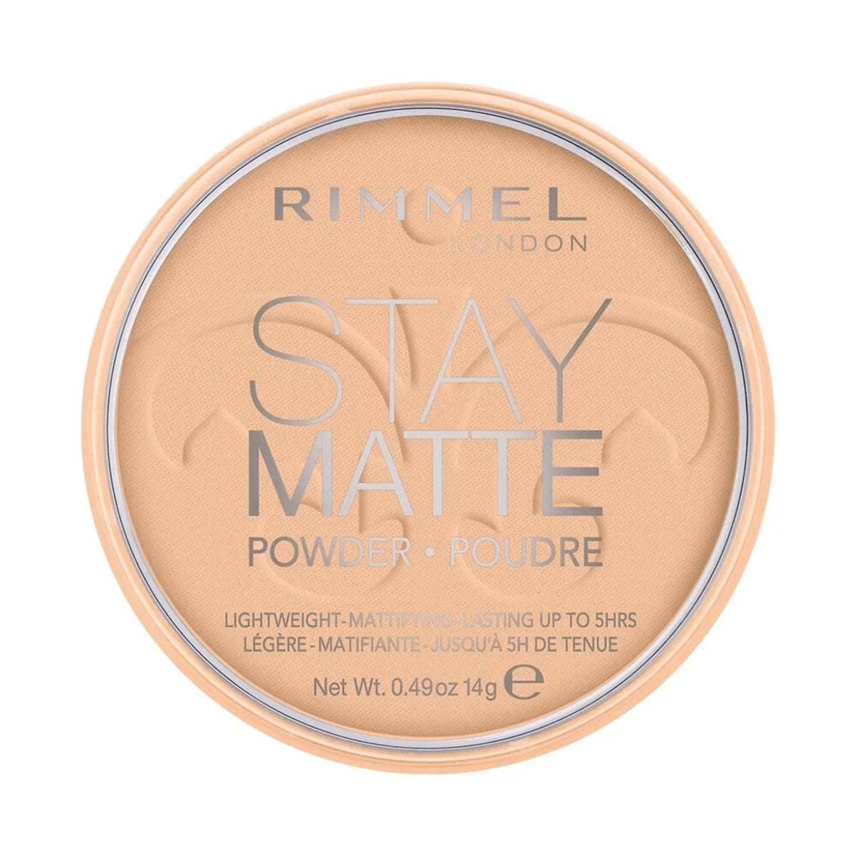 RIMMEL LONDON STAY MATTE pressed powder #006-warm beige