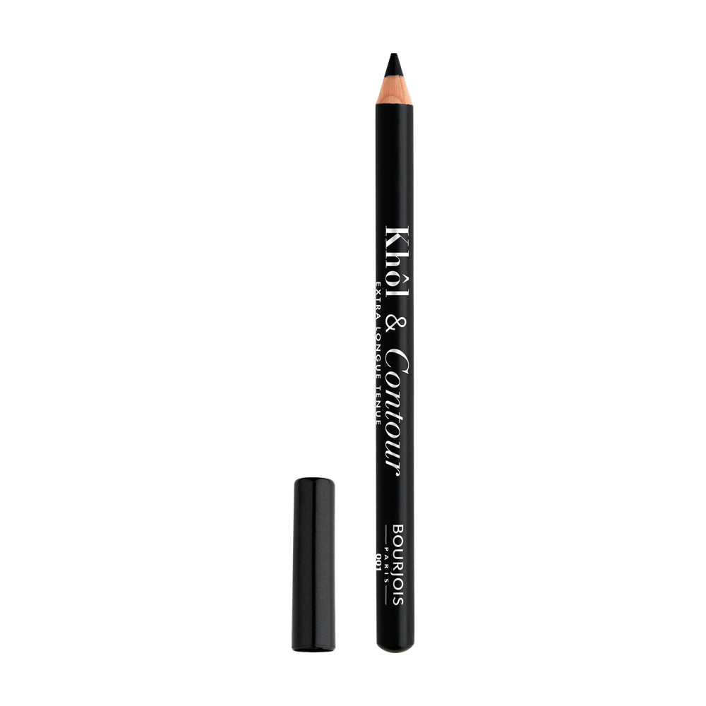 BOURJOIS 	KOHL&CONTOUR eye pencil #001-black