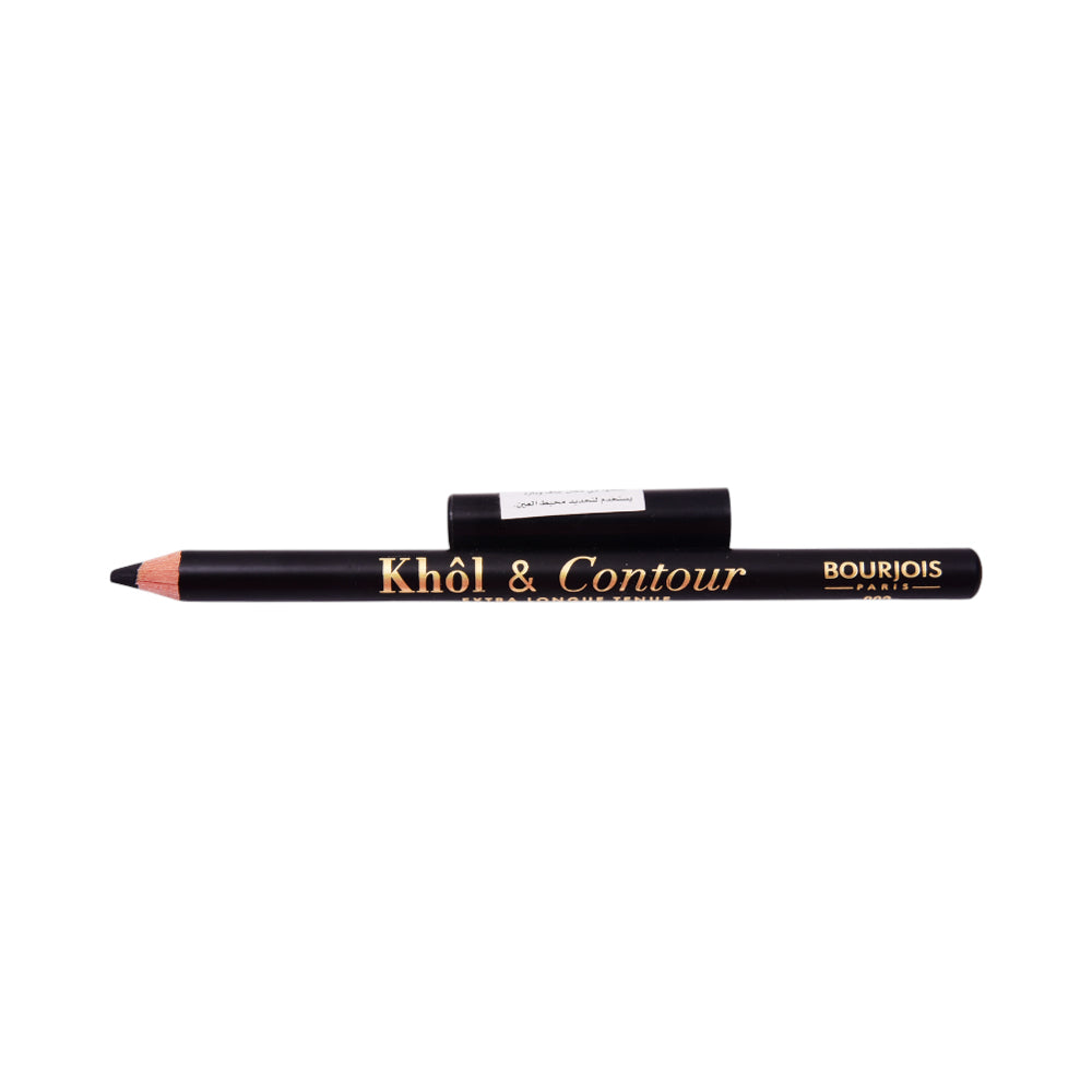 BOURJOIS 	KOHL&CONTOUR eye pencil #002-ultra black