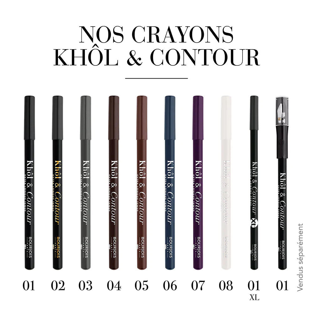 BOURJOIS KHÔL&CONTOUR XL #001-noir-issime
