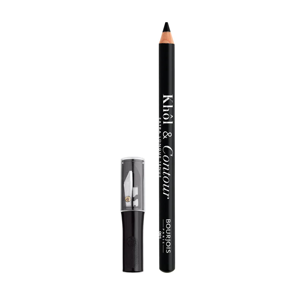 BOURJOIS KHÔL & CONTOUR eye pencil #01-noir issime 1,2 gr