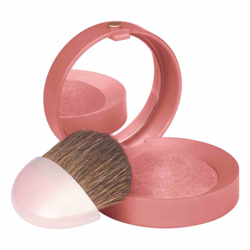 BOURJOIS LITTLE ROUND pot blusher powder #074-rose ambre
