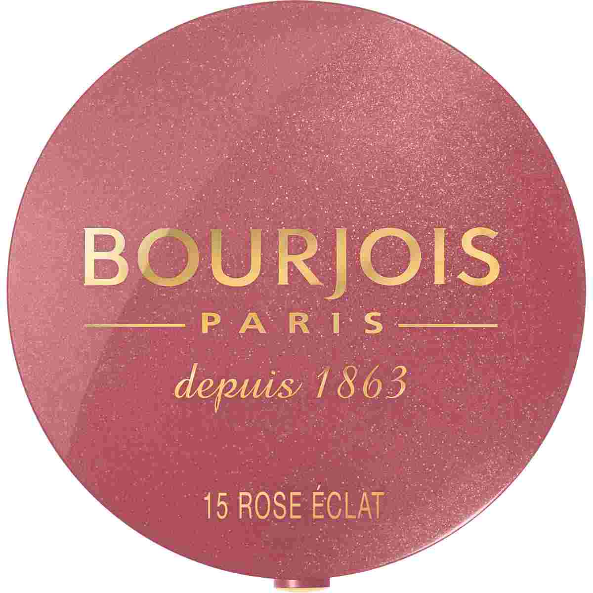 BOURJOIS LITTLE ROUND pot blusher powder #015-rose eclat